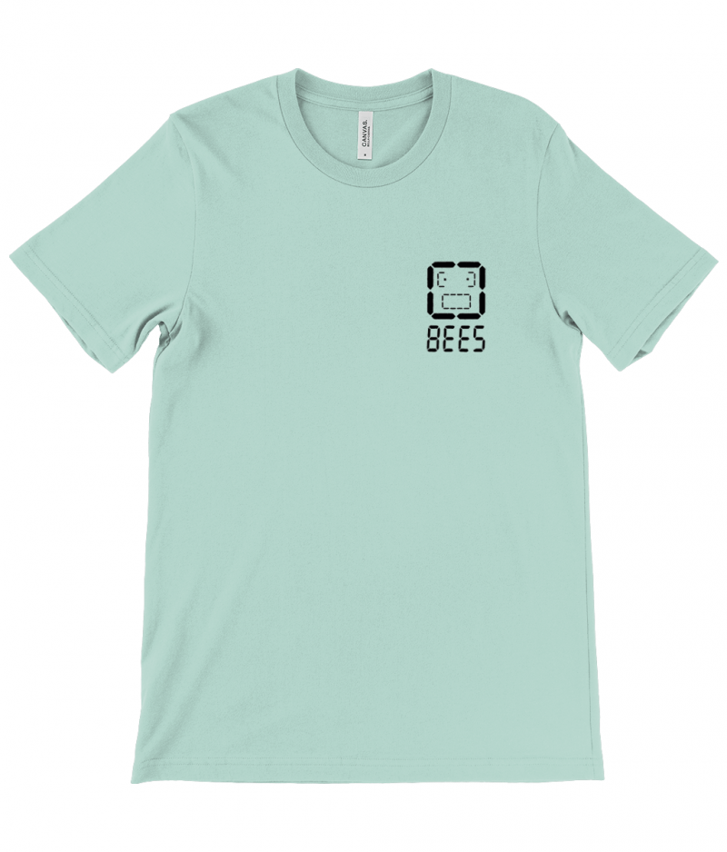 BEES BADGE - Canvas Unisex Crew Neck T-Shirt - Image 2