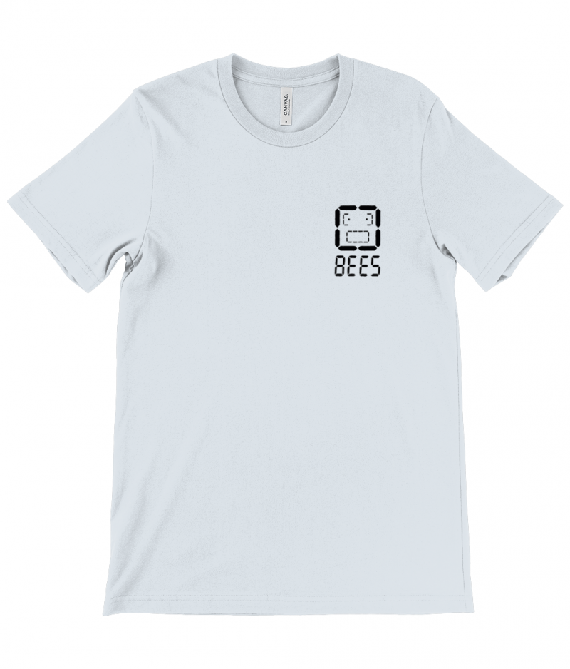BEES BADGE - Canvas Unisex Crew Neck T-Shirt - Image 4