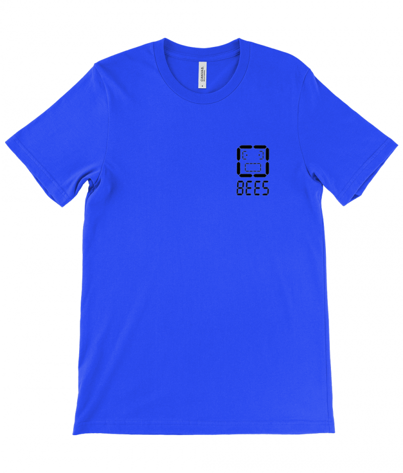 BEES BADGE - Canvas Unisex Crew Neck T-Shirt - Image 6